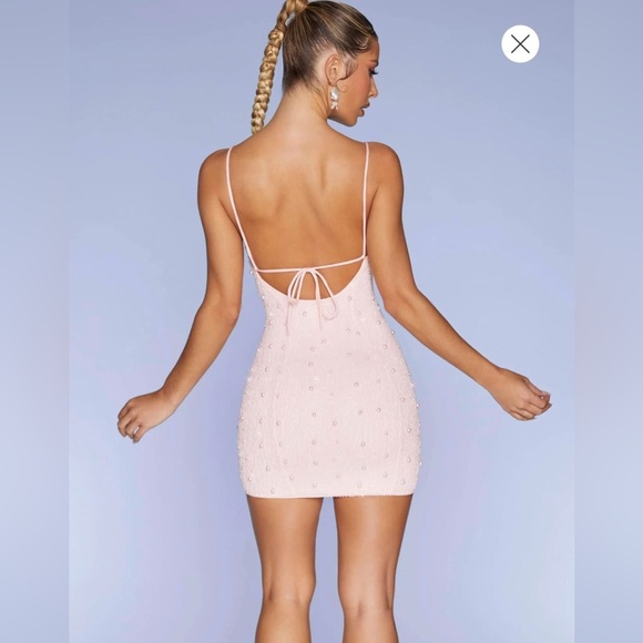 *SOLD*Oh Polly Embellished Mini Dress - Picture 2 of 5